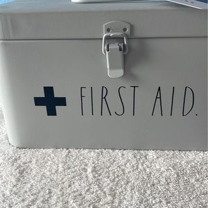 RAE Dunn first aid box